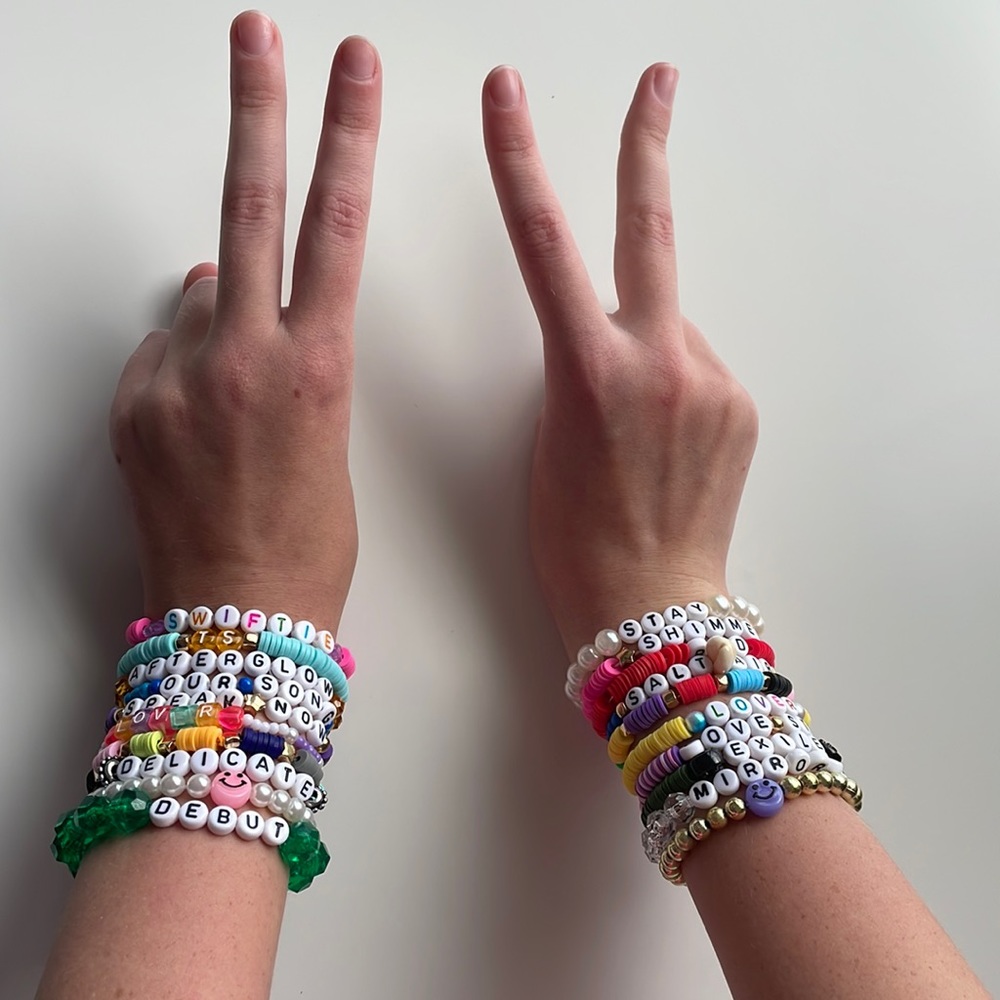 Taylor swift eras tour bracelets
